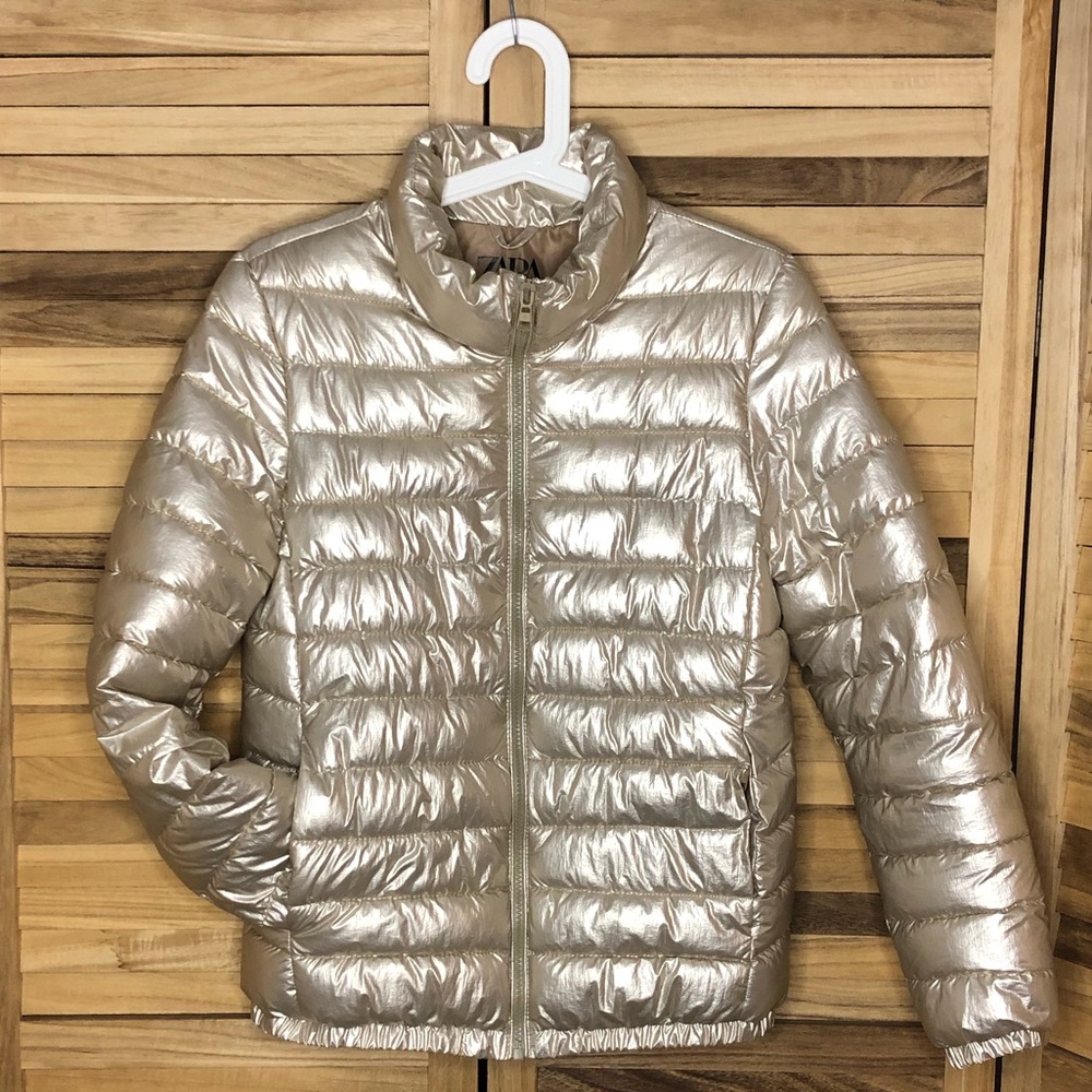 Zara girl’s puffer jacket 13-14y